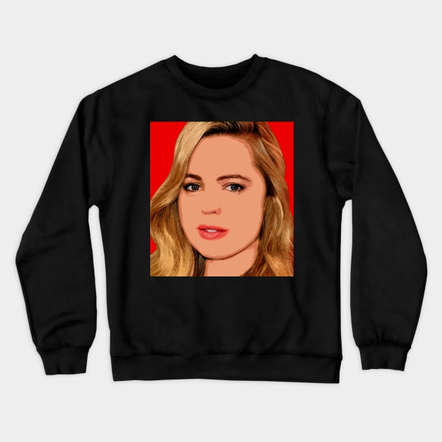 melissa george Crewneck Sweatshirt by oryan80